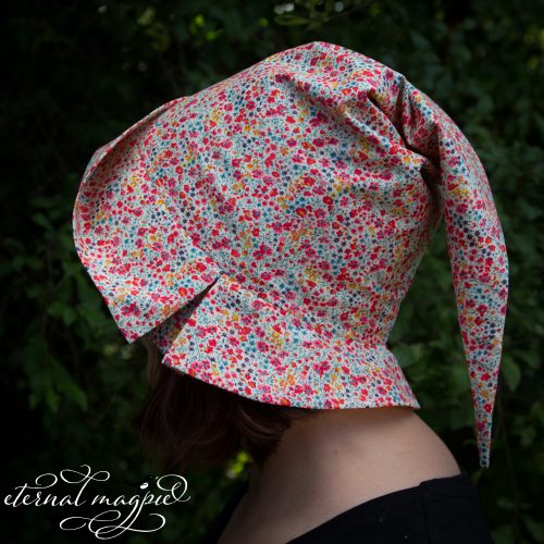 Liberty print summer witch's hat