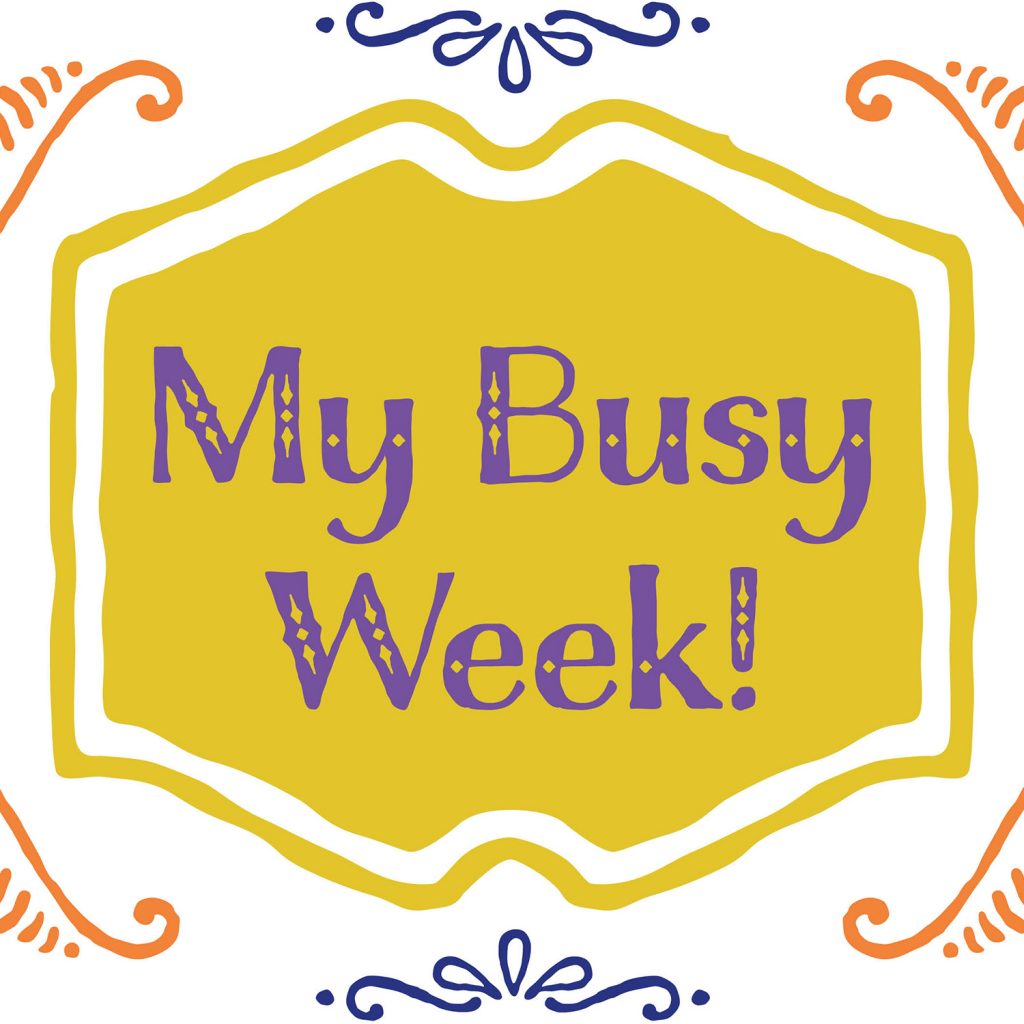My Busy Week children's planner