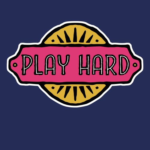 Play Hard t-shirt design